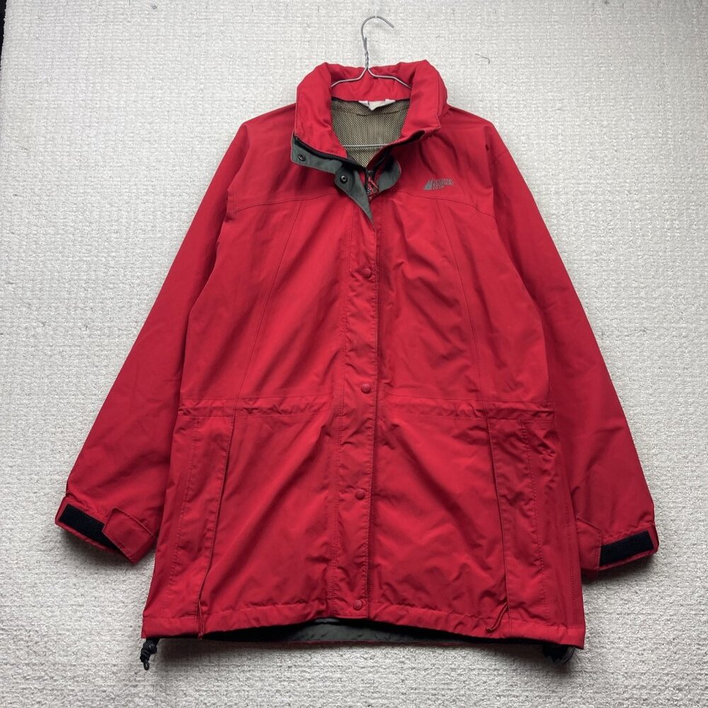 Vintage MEC Canada Goretex Jacket Mens Red Mountain Equipment CoOp READ*